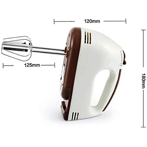 Handheld Electric Egg Beater - High Power 5-speed Turbo
