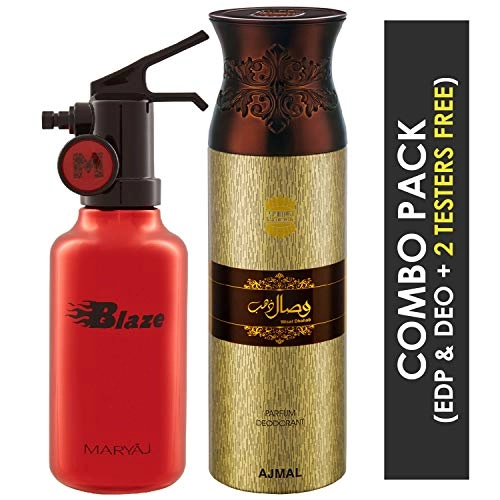 Blaze - Eau de Parfum 100ml + Wisal Dhahab - Deodorant 200ml