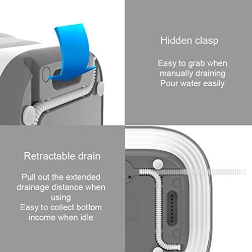 Portable Washing Machine,Turbine Folding Mini Usb Laundry Washer,Perfect For Apartments, Rvs And Small Space Living Shandongmt (Color : B)