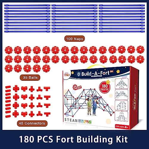 Fort Building Kit - Blue STEM