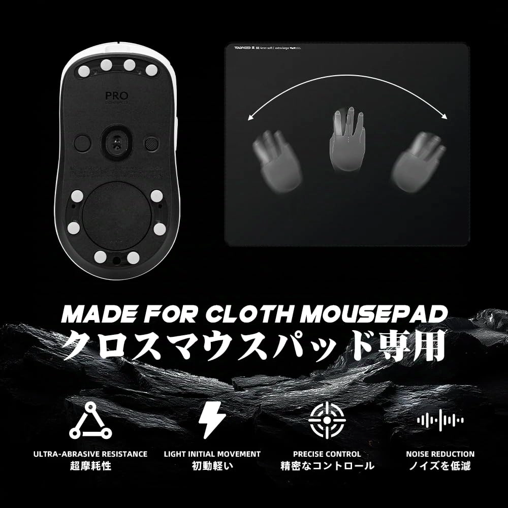 48 Dot Mouse Feet Skates