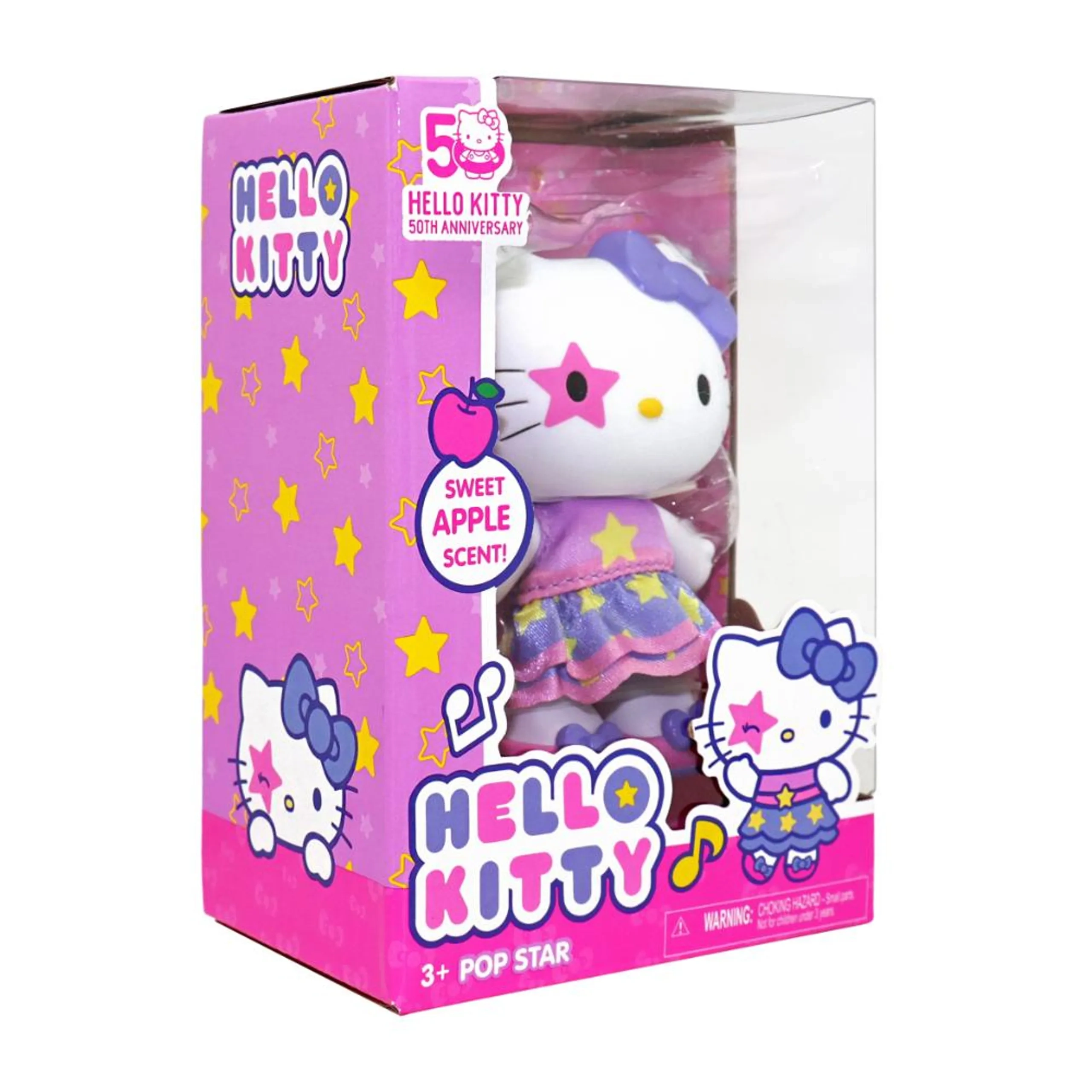 Hello Kitty Popstar Doll - 4-Inch Sweet Apple Scent Ages 3+