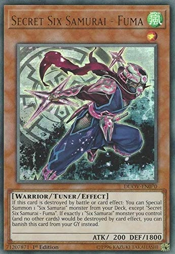 Yu-Gi-Oh! Secret Six Samurai Fuma DUOV-EN070