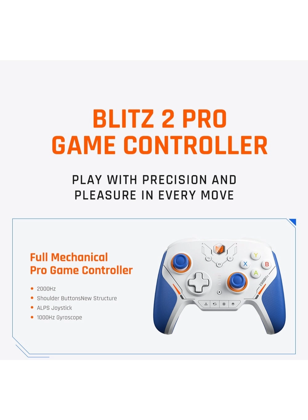 BLITZ2 - WHITE-BLUE PC/Switch/iOS/Android