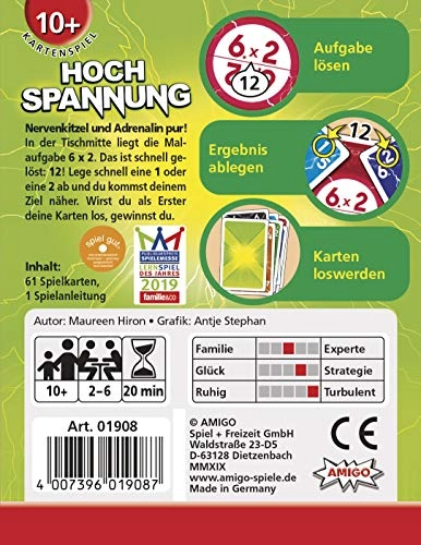 Hochspannung - 61 Spielkarten Ab 10 Jahren German
