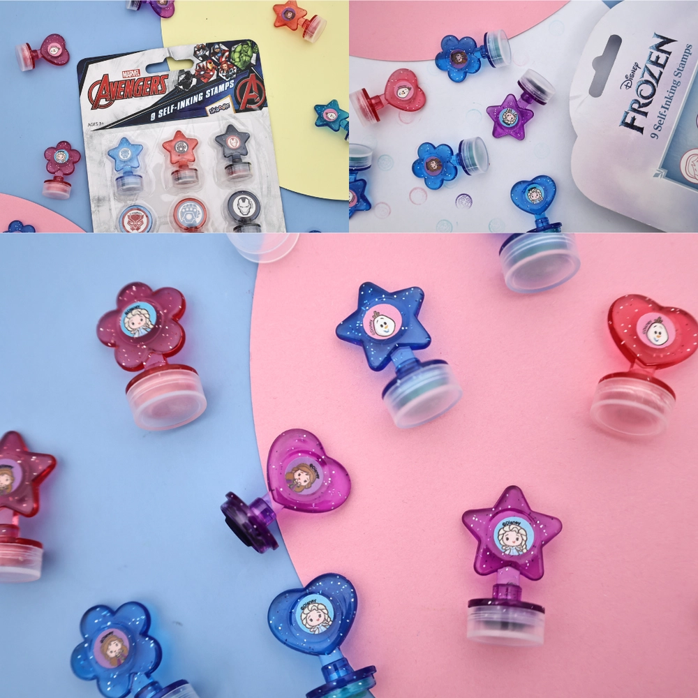 Avengers Self Inking Stamps Kit - 3+ years 9 pcs