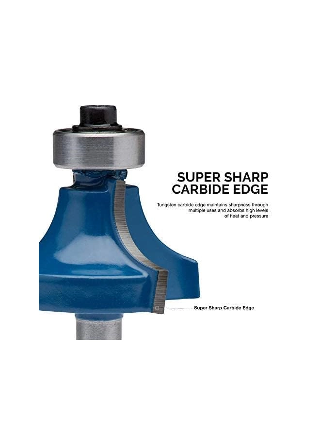 10108 Tungsten Carbide Router Bits - 1/4-Inch 24-Piece