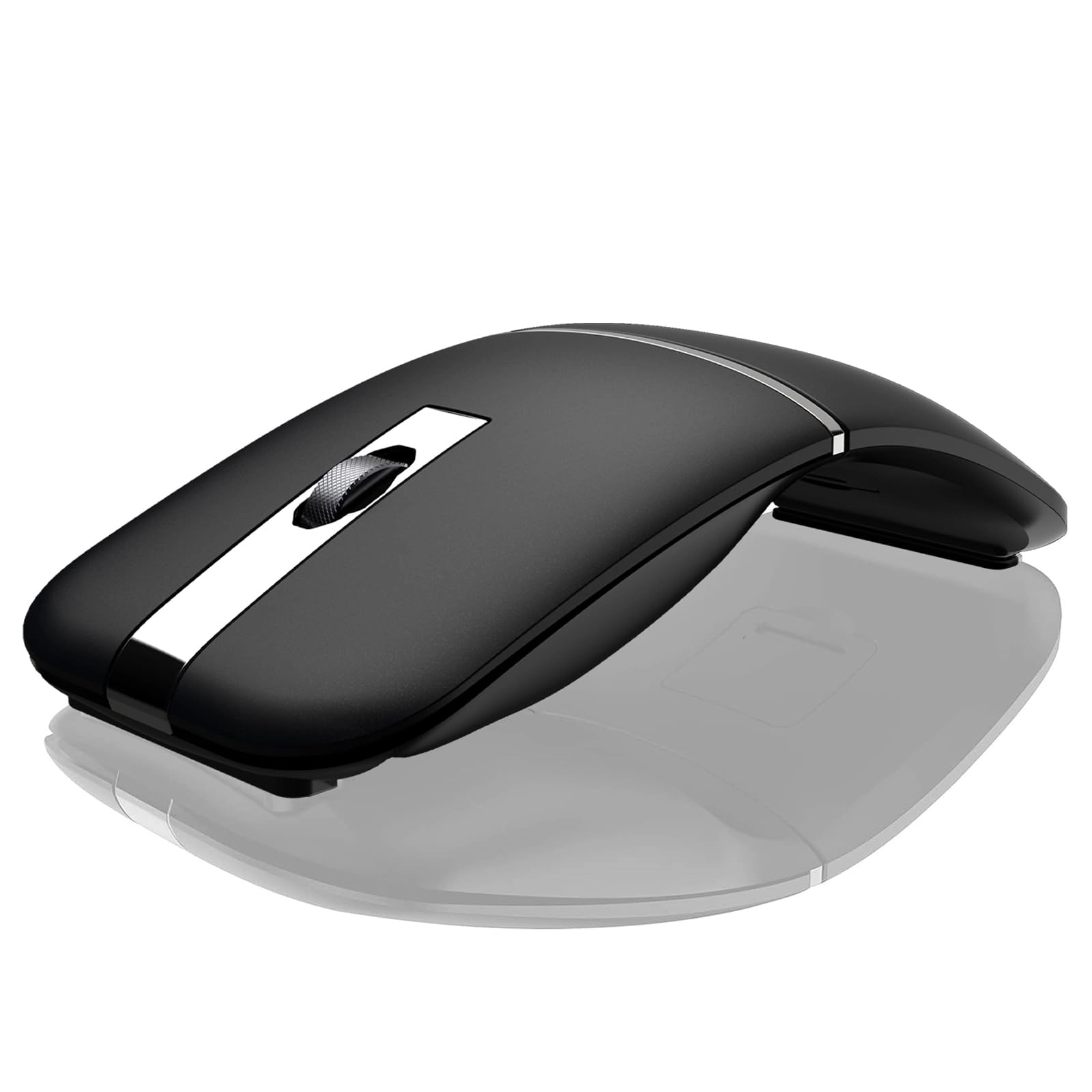 WUDEKEJI Arc Travel Mouse - Bluetooth 2.4G Wireless