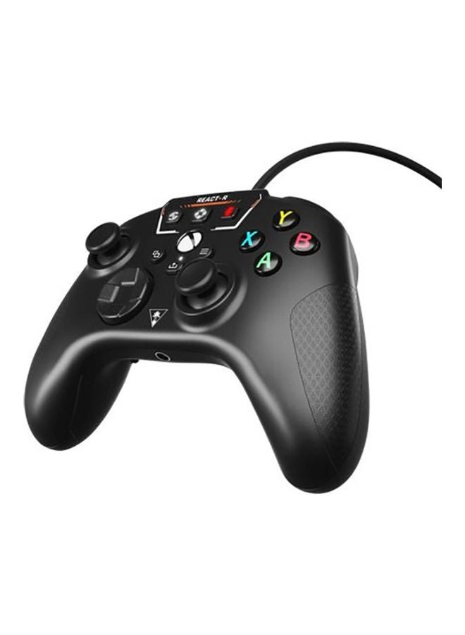 REACT-R - Black Xbox Series X Xbox Series S Xbox One X Xbox One S Window PCs