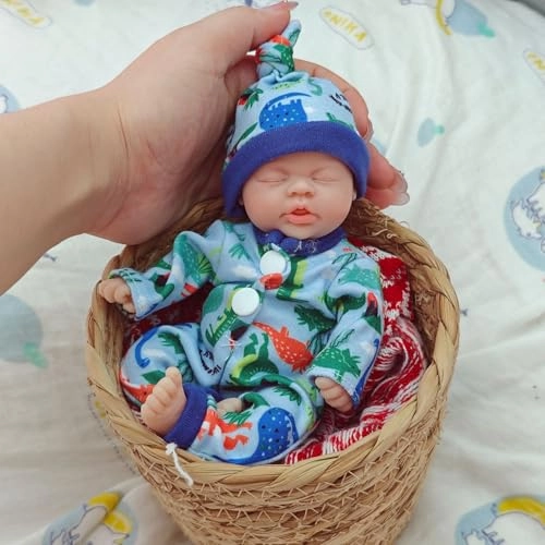 Jaden Reborn Baby Doll - 7 inches Silicone Ages 3+