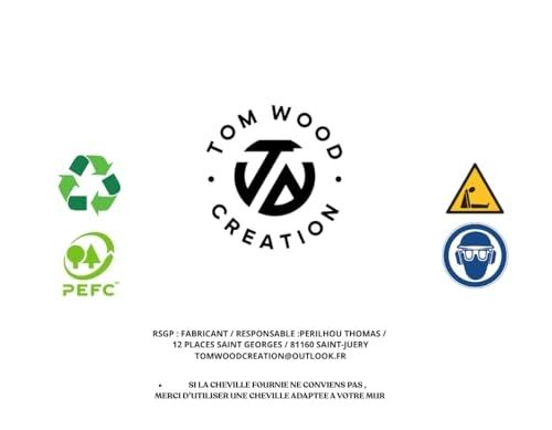 Wall Mount Compatible for Lego - Made in France Plastic