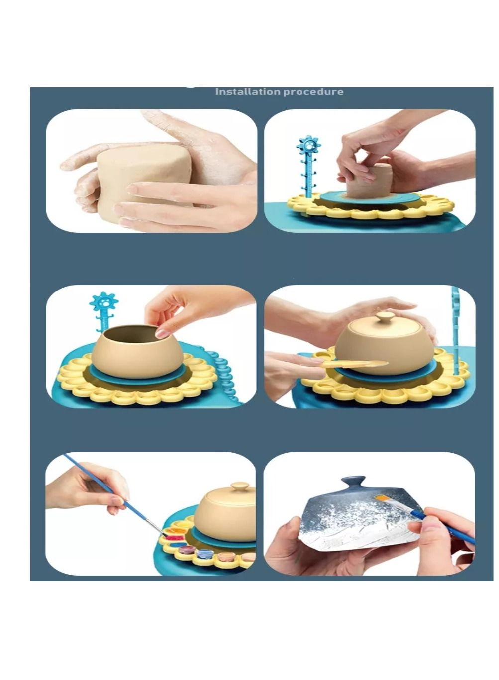 Pottery Wheel Tools - clay