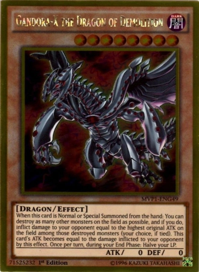 Yu-Gi-Oh! Gandora-X MVP1-ENG49 - English