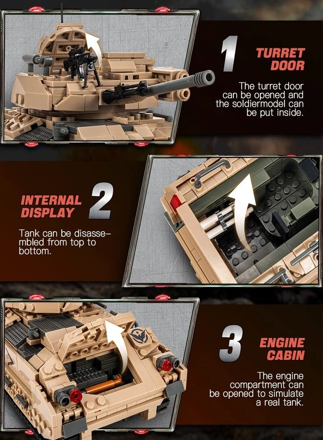 M2 Bradley - 1350 PCS Infantry Fighting Vehicle