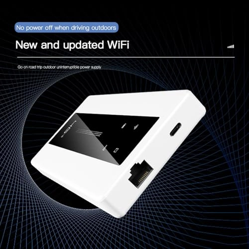 4G LTE Portable WiFi Router - 2100mAh Micro SIM
