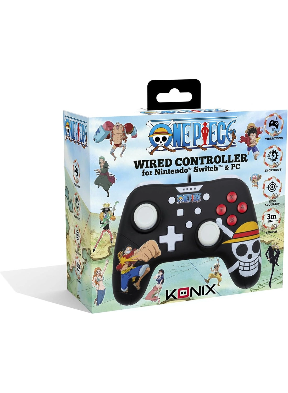 One Piece Gamepad - Black Nintendo Switch