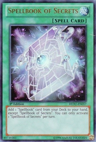 Yu-Gi-Oh! Spellbook of Secrets - REDU-EN057 1st Edition Ultra Rare