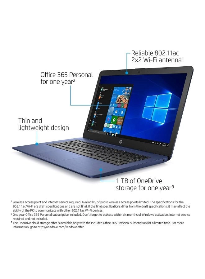 Stream 14-ds0050nr 6ZB84UA - 14'' A4-9120E 4GB DDR4 64 GB Flash