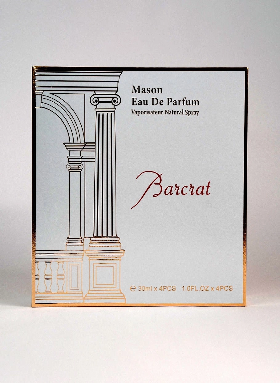 Barcrat Rough 504 + Oud Wood Mood + Alsace Bomme - Eau De Parfum 4 x 30ml