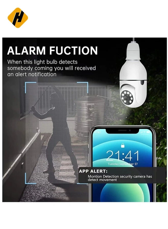 Light Bulb Security Camera 1080P Bundle