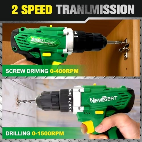 Cordless Drill - 1500 Milliamp Hours