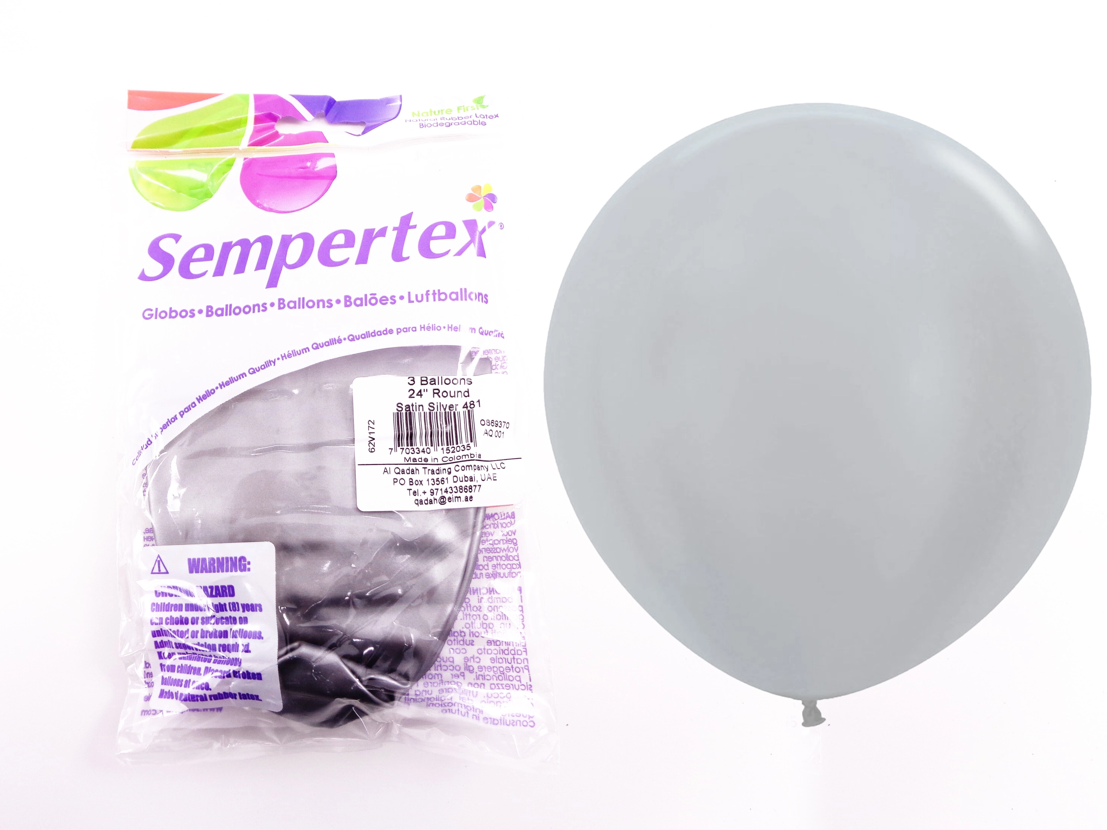 Round Balloons - 3 pcs birthday