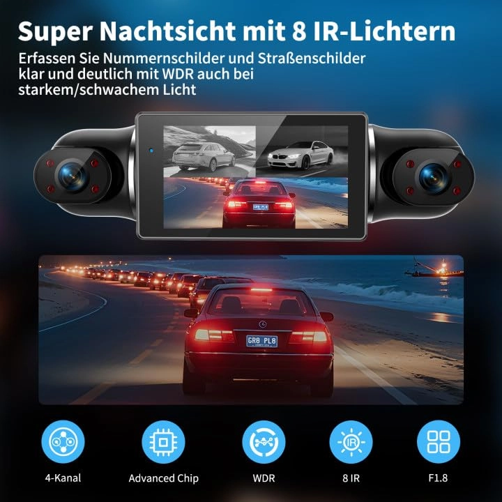 Dashcam Auto - 1440p