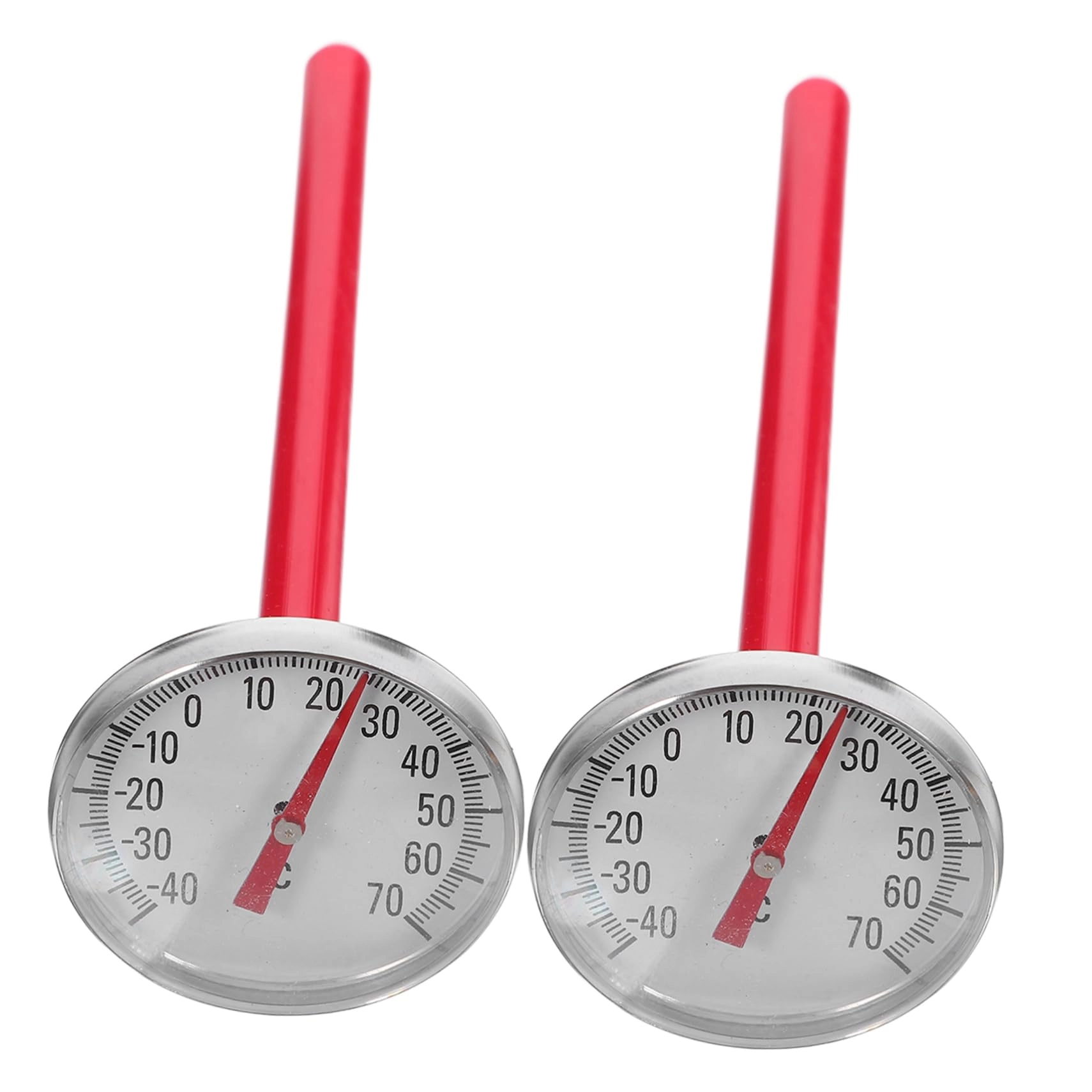 MAGICLULU Car Thermometer - 2pc Mechanical Red