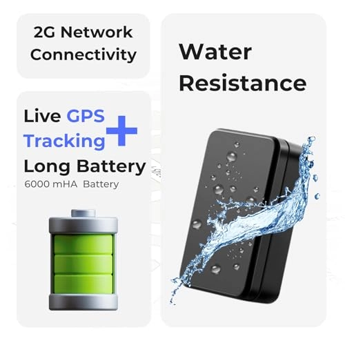G21 - Waterproof 6000 mAh Real-Time Tracking
