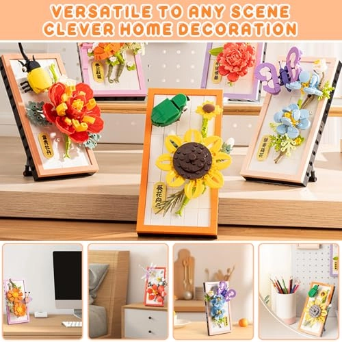 Flower Building Toy Set (S012)