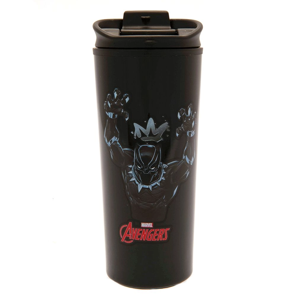 Pyramid International Metal Marvel Panther (Warrior King) Travel Mug - 450ml
