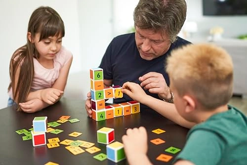 Magicube Math Building And Clips - 55 pcs