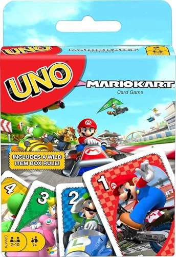 Uno Mario Kart - Card Game Standard Deck