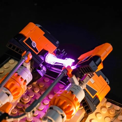 LED Light Kit for 75380 Mos Espa Podrace Diorama - Multicolor USB/Battery Powered