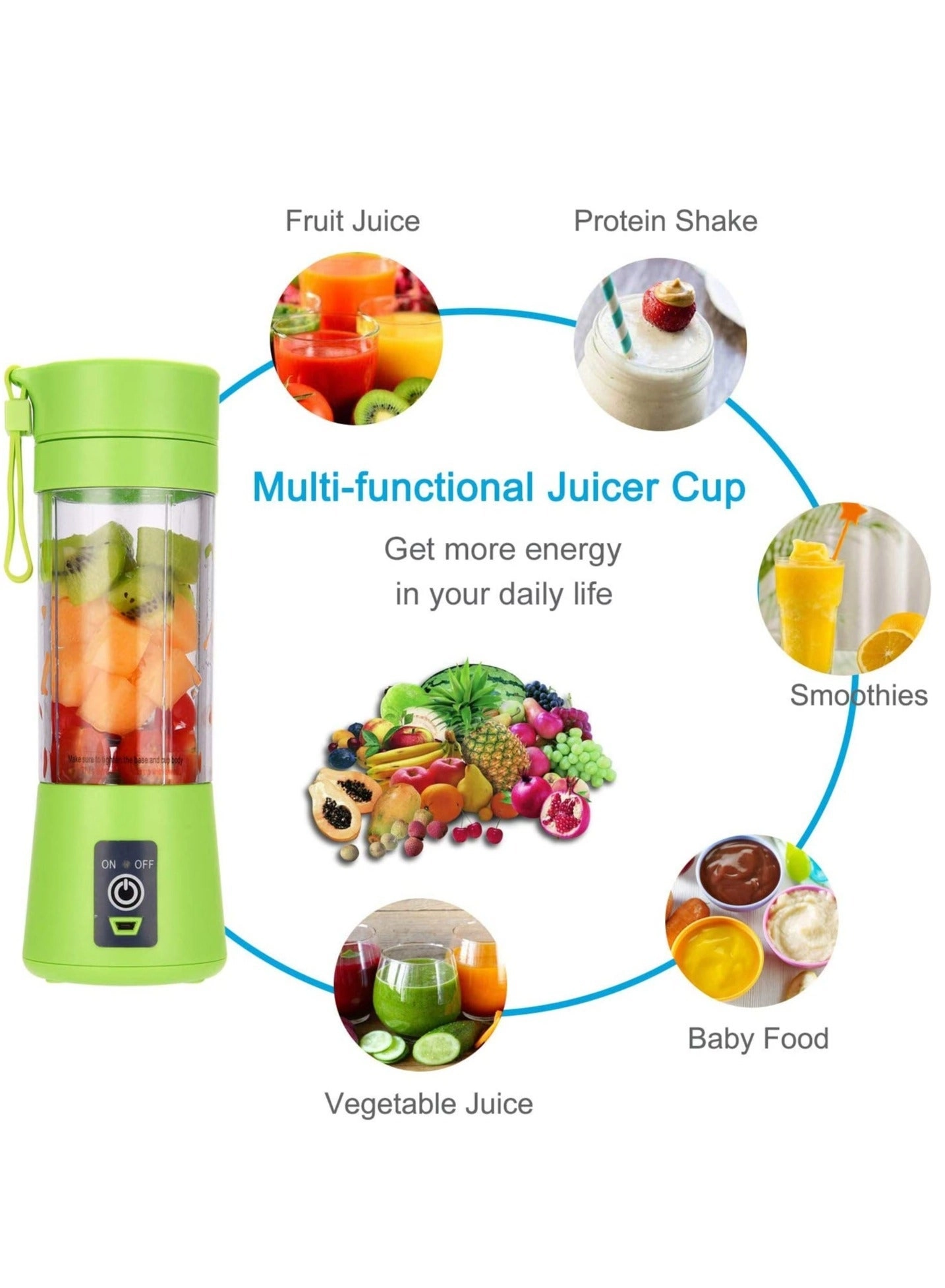 ABC23 - Portable USB Rechargeable