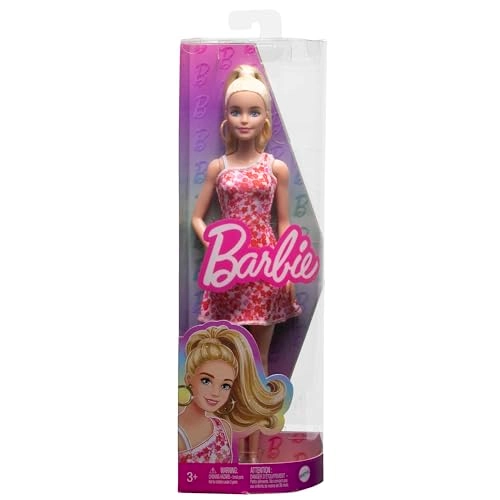 Barbie Fashionistas - Blonde Distorted Dot Dress Ages 3+
