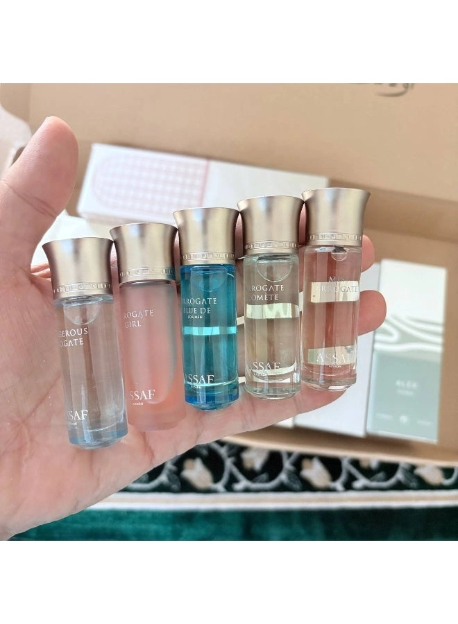 Comet - Eau de Parfum 5ml + Miss - Eau de Parfum 5ml + Girl - Eau de Parfum 5ml + Dangerous - Eau de Parfum 5ml + Blue Exclusive - Eau de Parfum 5ml