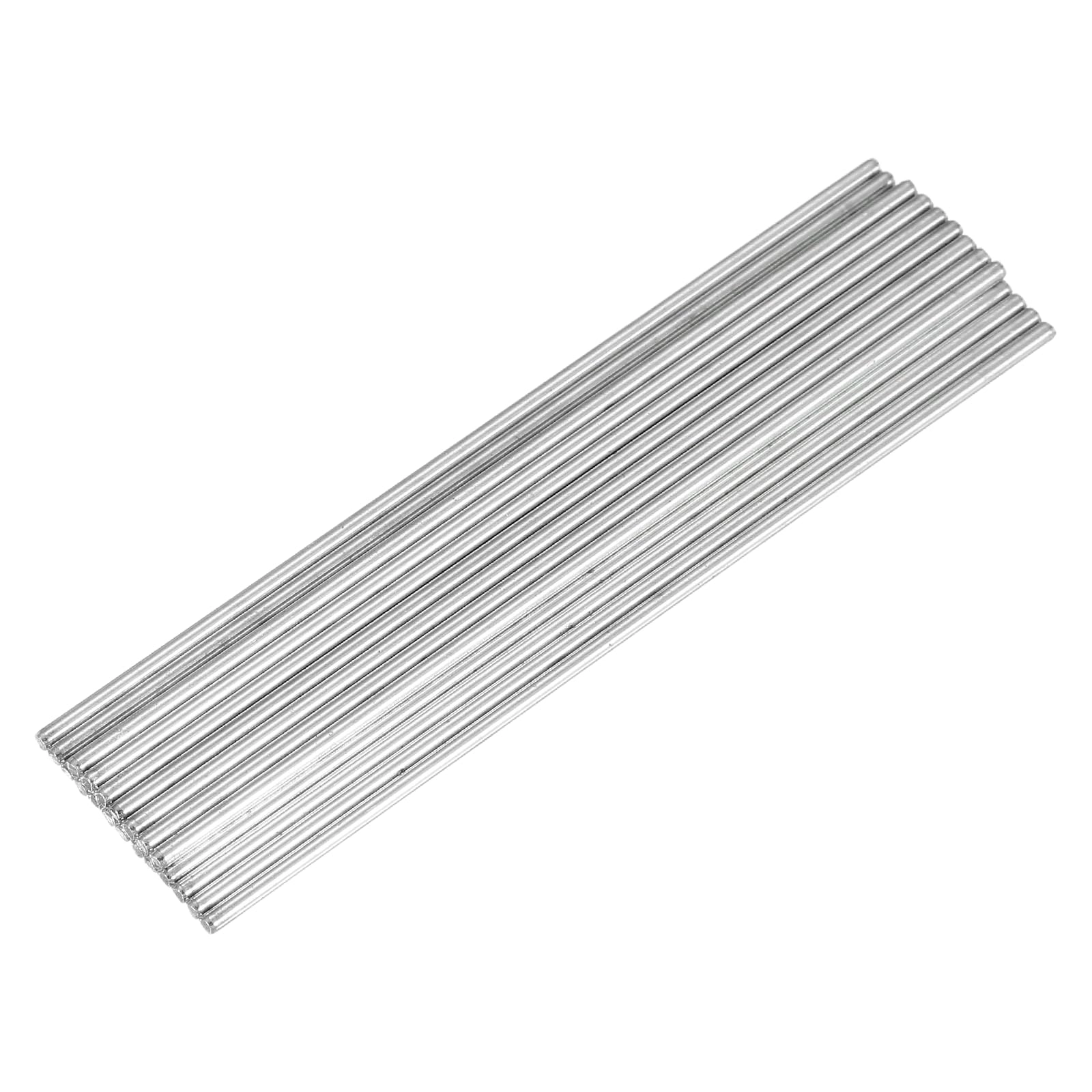 SourcingMap Round Rod Axles - 20pcs 2mmx100mm Iron