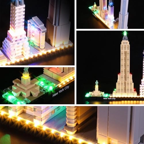 Lighting Kit for LEGO New York City 21028
