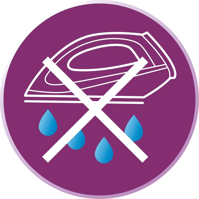 Drip stop keeps garments spotless while ironing