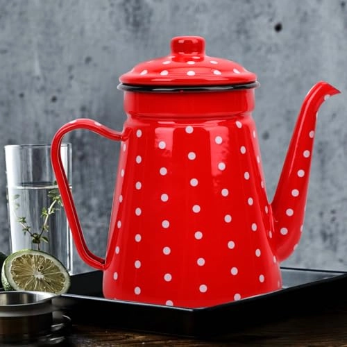 Enamelled Coffee Pot - 1.5 L