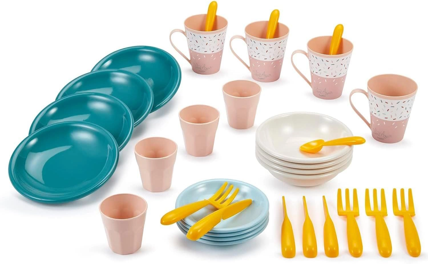 ECOIFFIER Vert Azur Picnic Pretend Playset - 32 pcs (sim-7600001684)