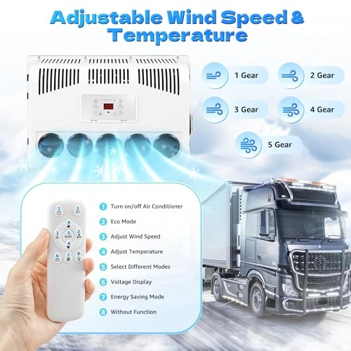 12v Ac Truck Cab Air Conditioner - 2200-2400W