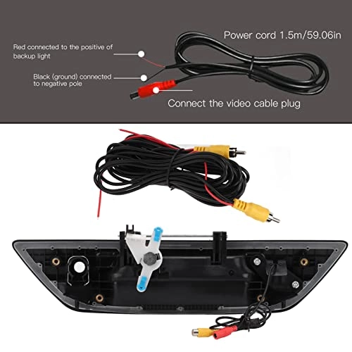 Trunk Handle Backup Camera - 720x580 pixels