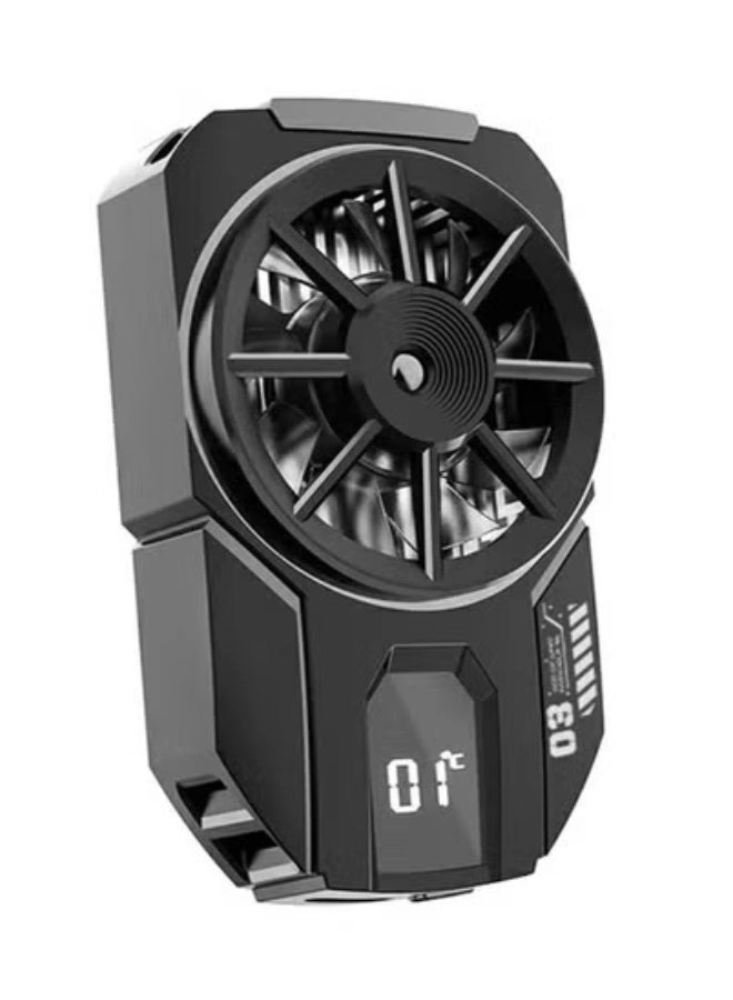 memo DLA3 - Digital Display Cooling Fan USB-Powered