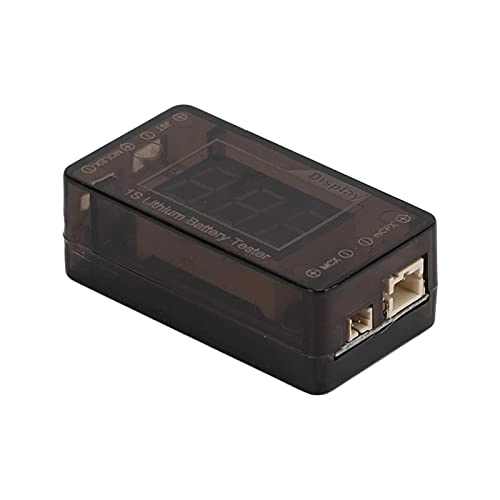TIKATARER Lithium Battery Tester - 0.36" Red Digital Display