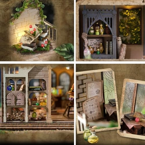 Magic House - 3D Mini Dollhouse Musical Movement