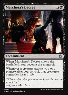 Magic: the Gathering Marchesa's Decree - Uncommon Conspiracy 2: Take the Crown
