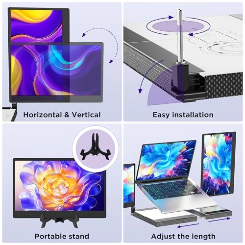 F3 Triple Screen Laptop Extender - P5 14 Inches 1920x1080
