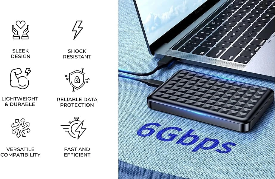 External Hard Drive 320GB HDD